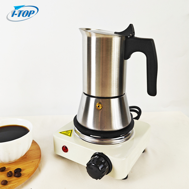 304 Stainless Steel Moka Pot
