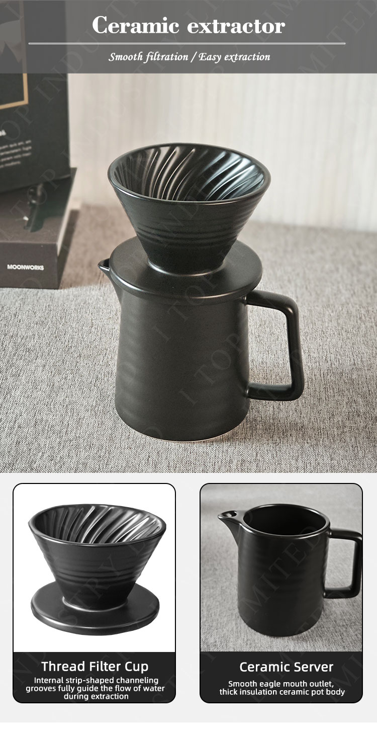 Pour Over Coffee Maker Set