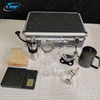 Factory Manufacturer Gift Box Glass Pot Grinder Stainless Steel Coffee Tea Pot Pour Over Coffee Maker Set