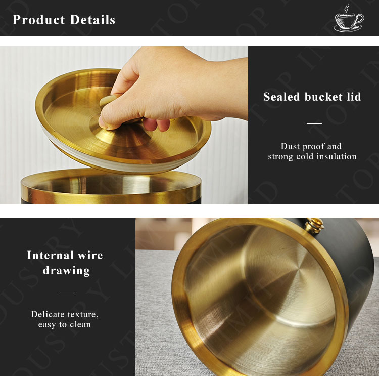 Stainless Steel Ice Bucket