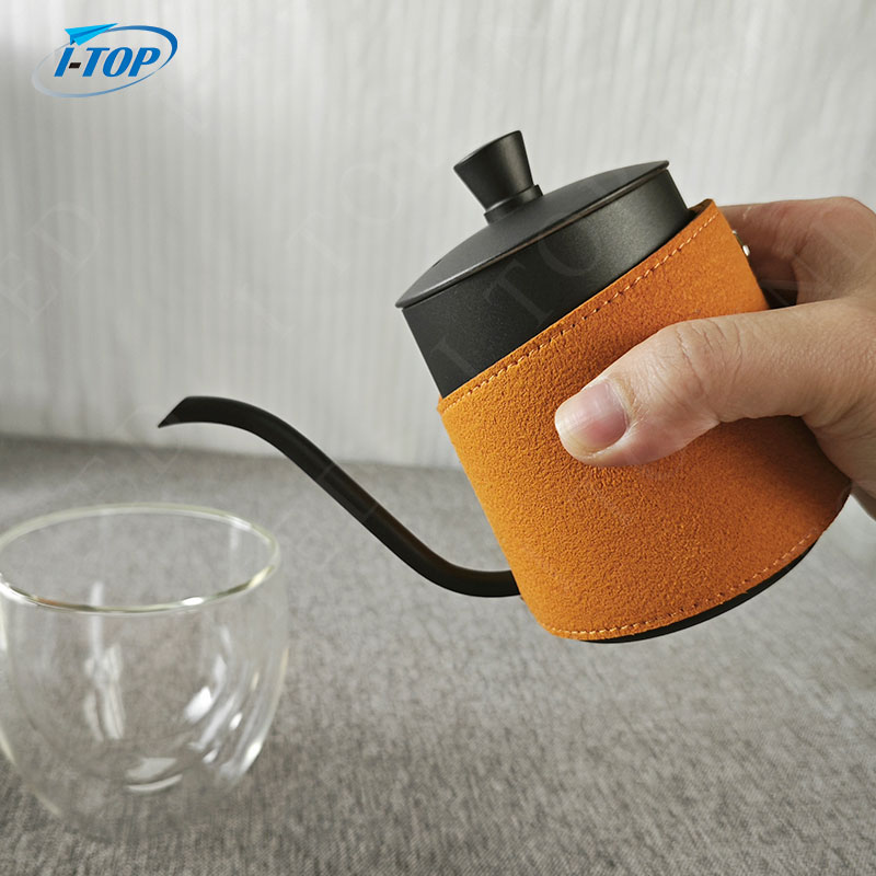 Manual Hand Grinder Coffee Accessories Glass Cup Stainless Steel Coffee Kettle Pour Over Drip Pot Coffee Maker Set