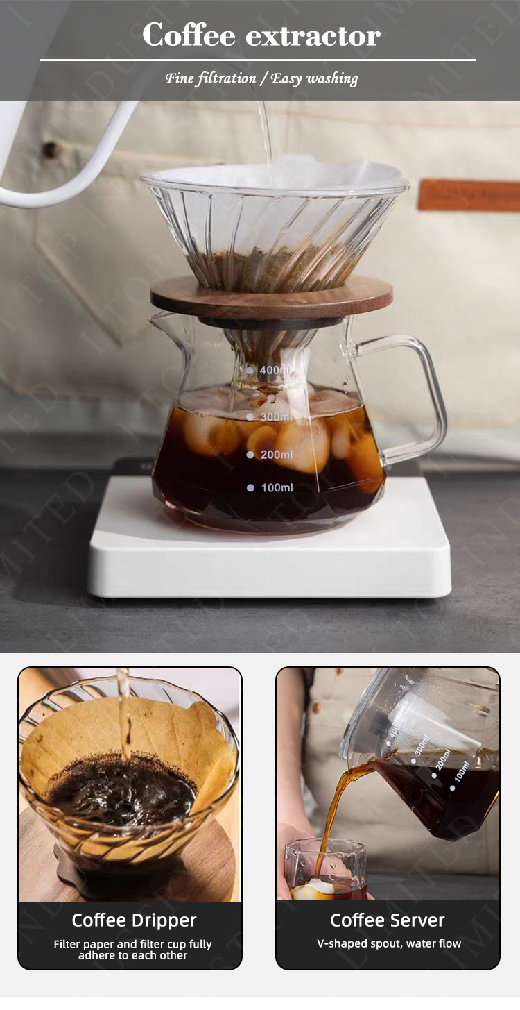 Pour Over Coffee bag Set