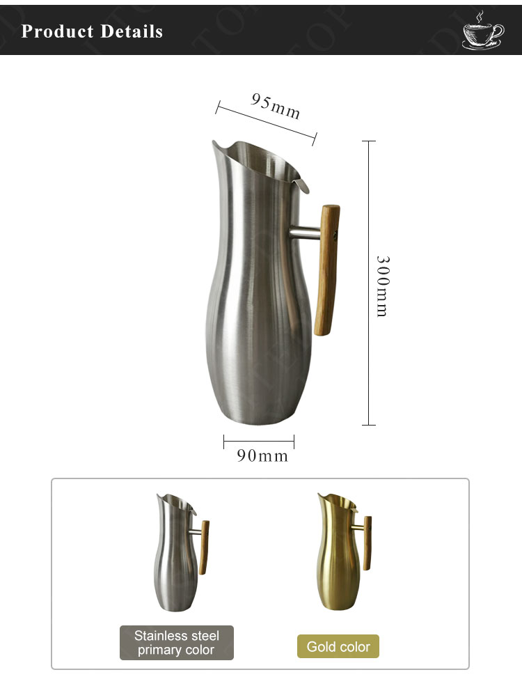 Stainless Steel Water Pitcher