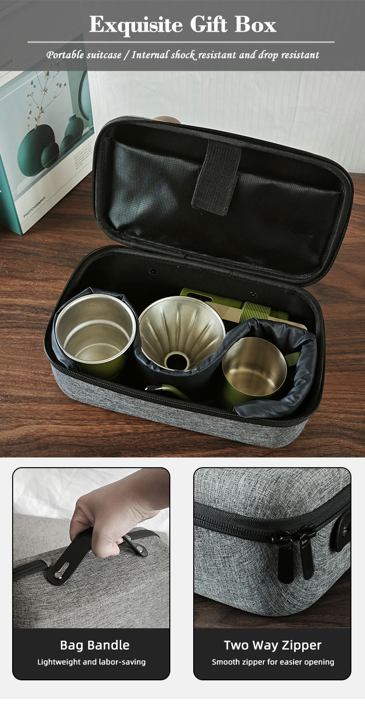 Pour Over Coffee bag Set
