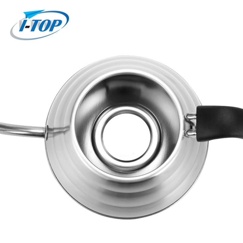 304 High Quality Tea Coffee Pour Over Coffee Kettle Pot Stainless Steel Gooseneck Kettle