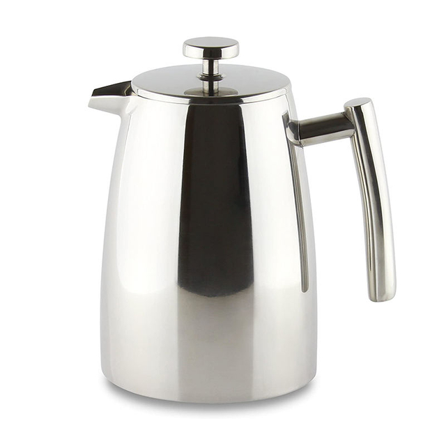 Coffee French Press Double Wall Stainless Steel Mug Insulated Coffee Maker