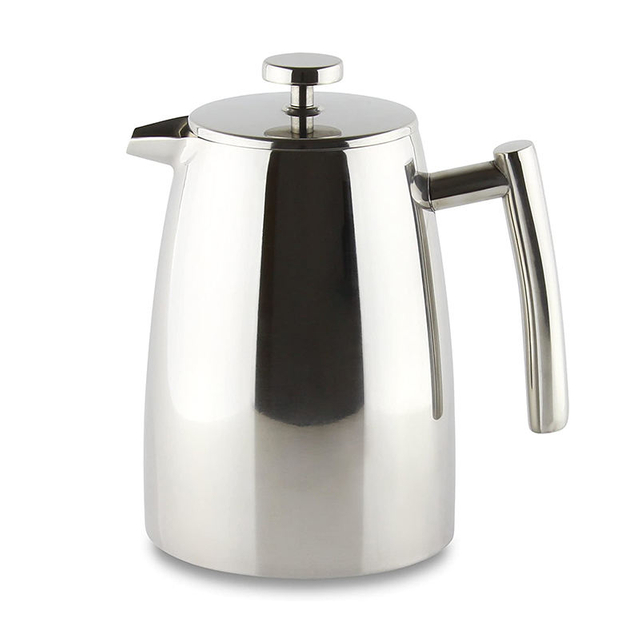 Coffee French Press Double Wall Stainless Steel Mug Insulated Coffee Maker