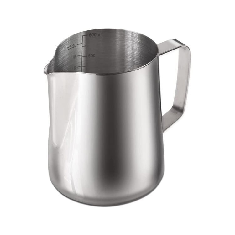 Milk Frothing Pitcher Steaming Pitchers Stainless Steel Milk Coffee Cappuccino Latte Art Barista Steam Pitchers Milk Jug