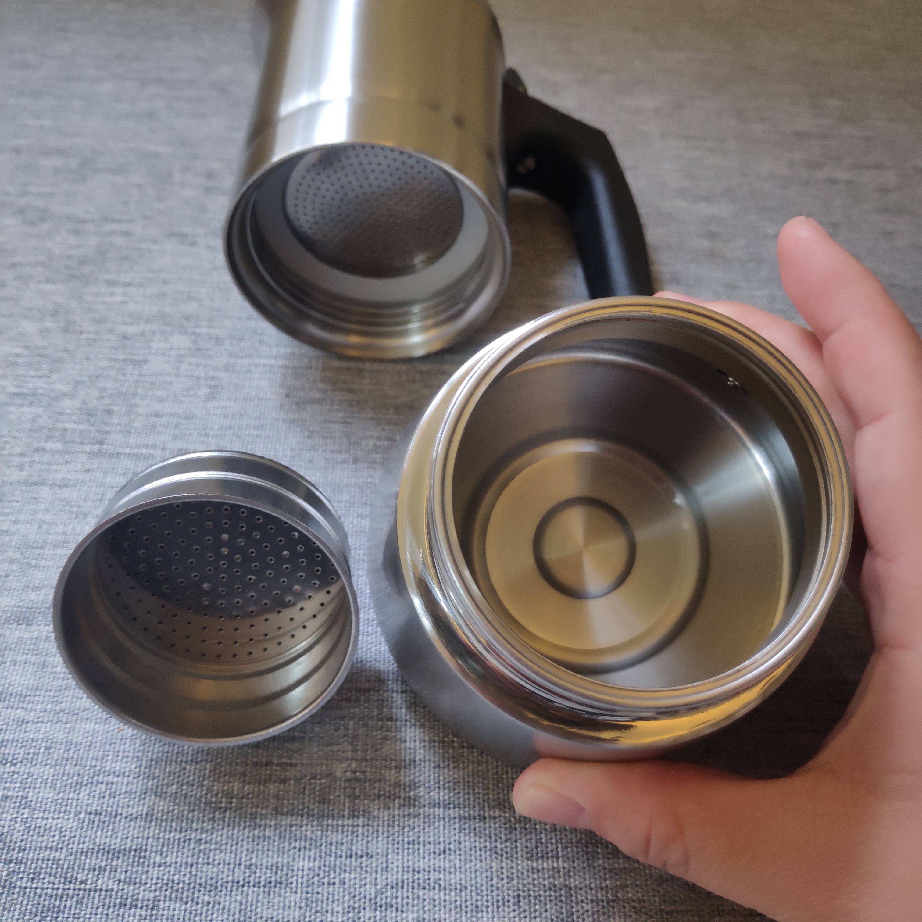 Stainless Steel 304 Inox 18/8 Espresso Maker Moka Pot Mocha Pot Heat Induction Available Nylon Handle