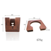 Coffee Wooden Tamper Stand Stand Coffee Measure Tamper Spoon Measure Tamper Black Express Stand Coffee Spoon