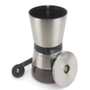 Travelling Portable Italian Manual Coffee Grinder Double Wall Hand Crank Coffee Grinder with Adjustable Fineness Setting