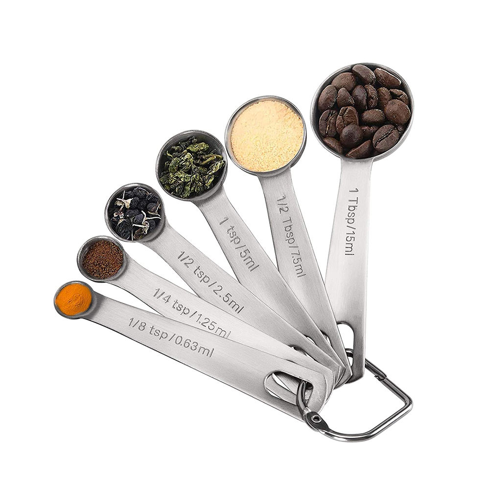 High Quality Food Grade Metal Coffee Scoop Stainless Steel Coffee Measuring Spoon