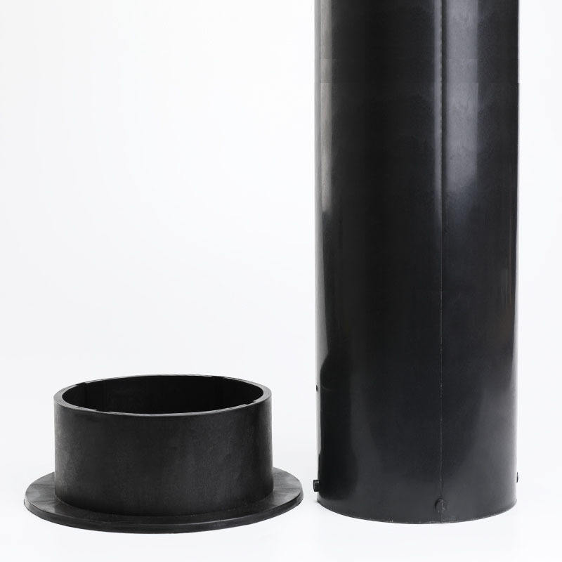 Knock Box for Espresso Grounds, Commercial Floor Standing Barista Style Absorbent Knockbox with Removable Non-Slip Base