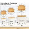 2022 Hot Sale Metal Garlic Potato and Onion Food Storage Containers Kitchen Canister Set With Lid of 3