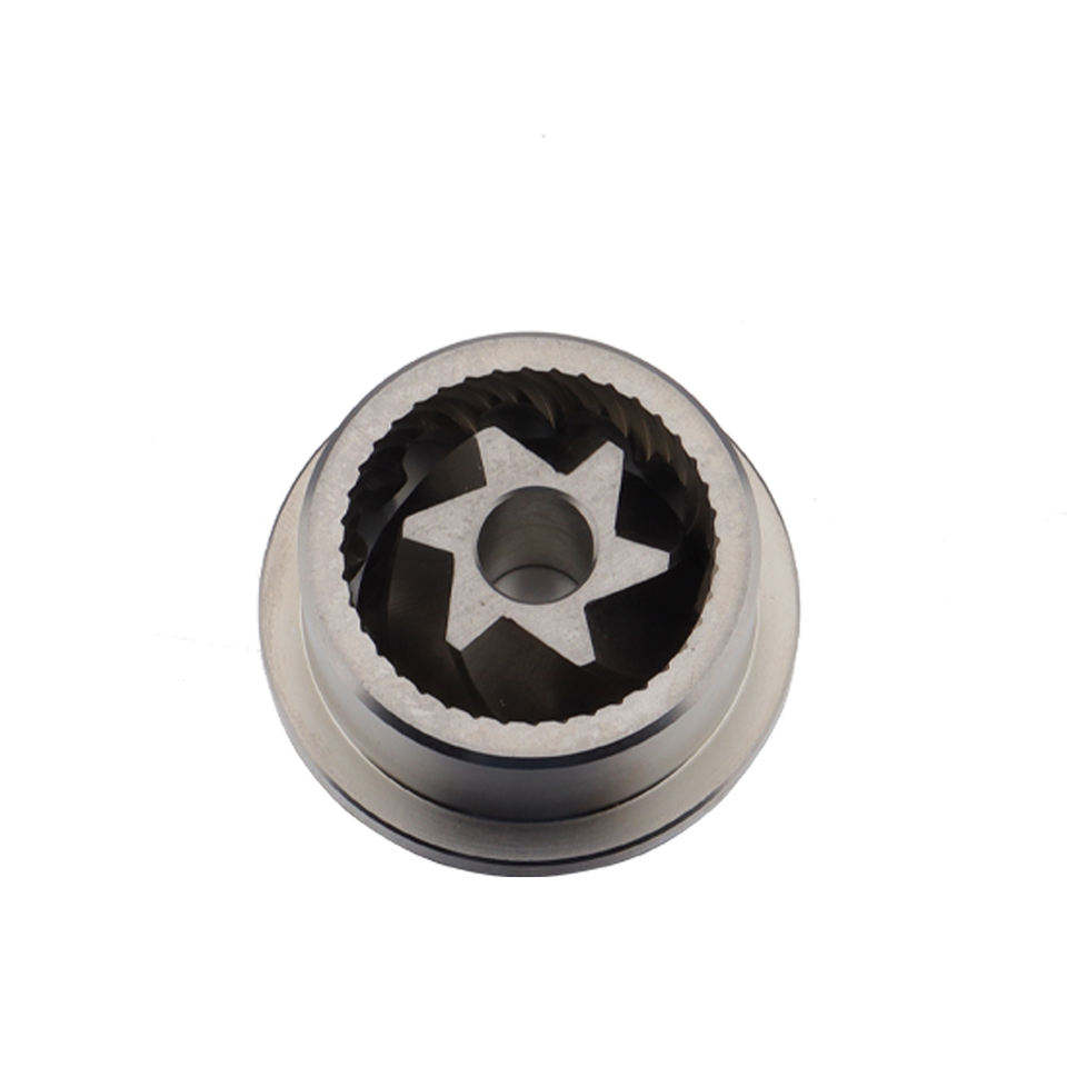 high quality stainless steel SUS420 48mm household Espresso electric coffee grinder coffee bean grinding conical burr Titanium
