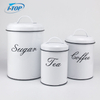 Custom airtight canister storage jar for tea coffee bean CanisterSet