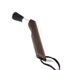 Professional Coffee Brush, Natural Bristle Coffee Grinder Brush, Walnut Handle Espresso Brush with Lanyard for Barista