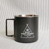 Camping Stainless Steel Water Cup 330ml Outdoor Portable Folding Mug for Cold Drink Beer Coffee Metal Cups coffee tools set