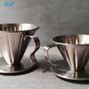 Dripper camping coffee dripper Clear brewed pour over coffee dripper