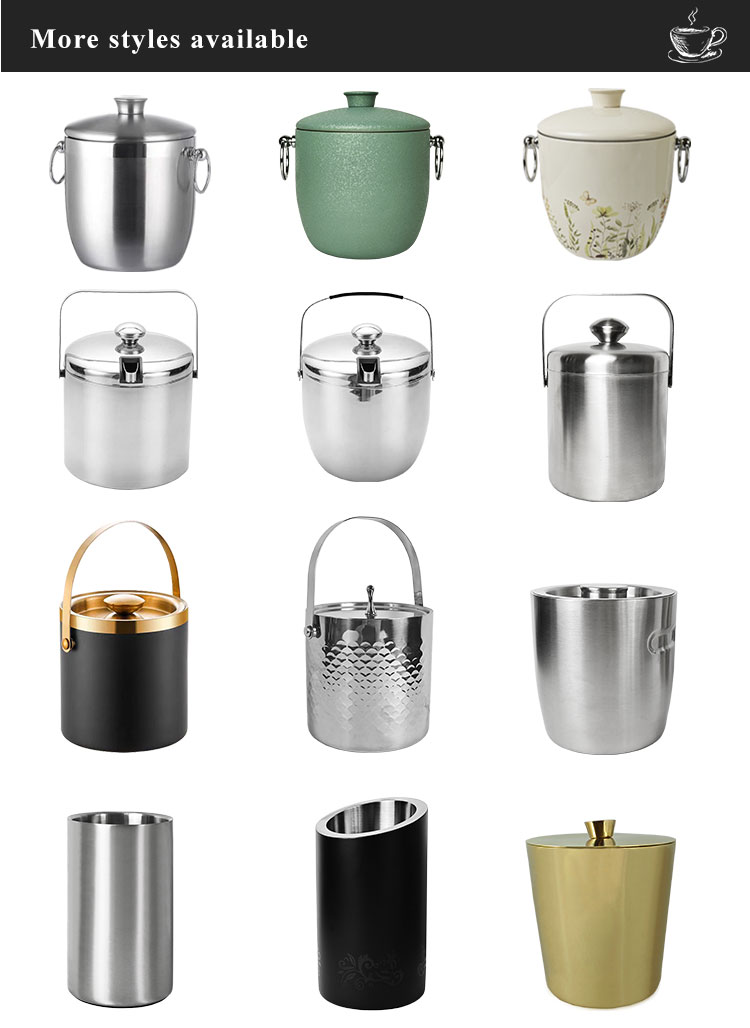 Stainless Steel Ice Bucket