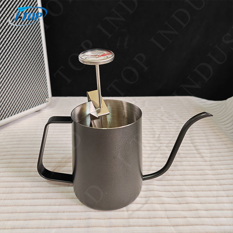 Factory Manufacturer Gift Box Glass Pot Grinder Stainless Steel Coffee Tea Pot Pour Over Coffee Maker Set