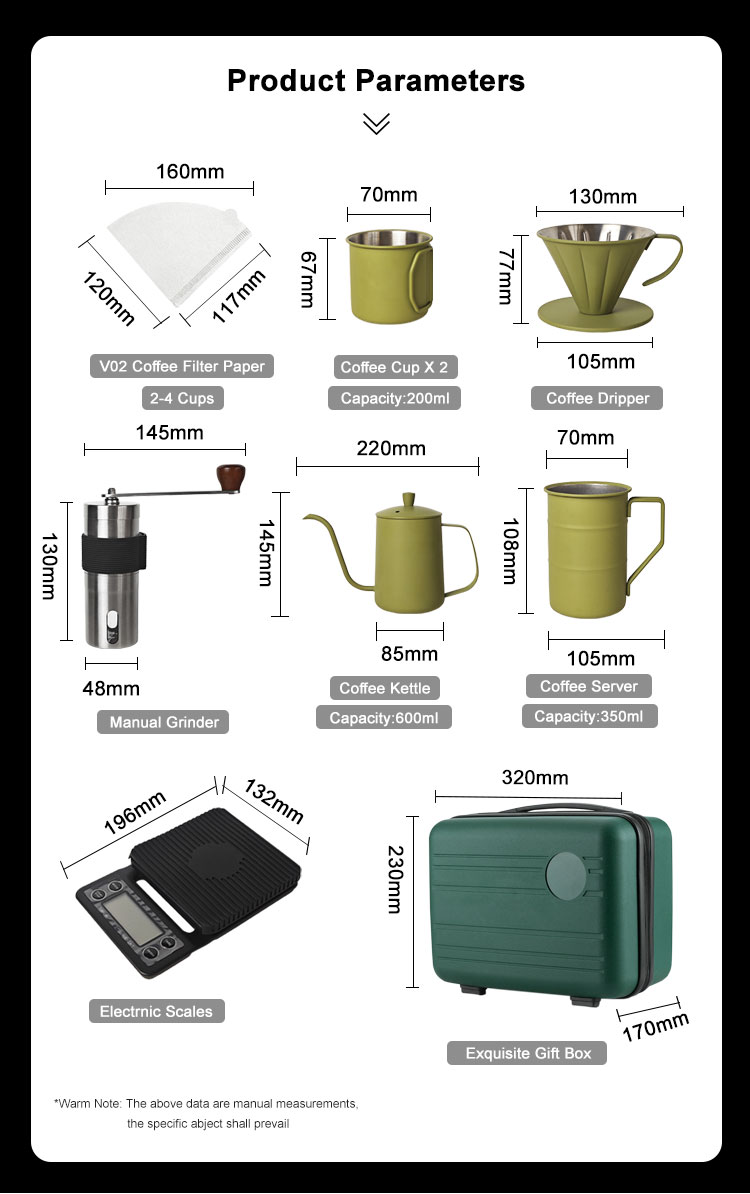 Pour Over V60 Coffee Kit