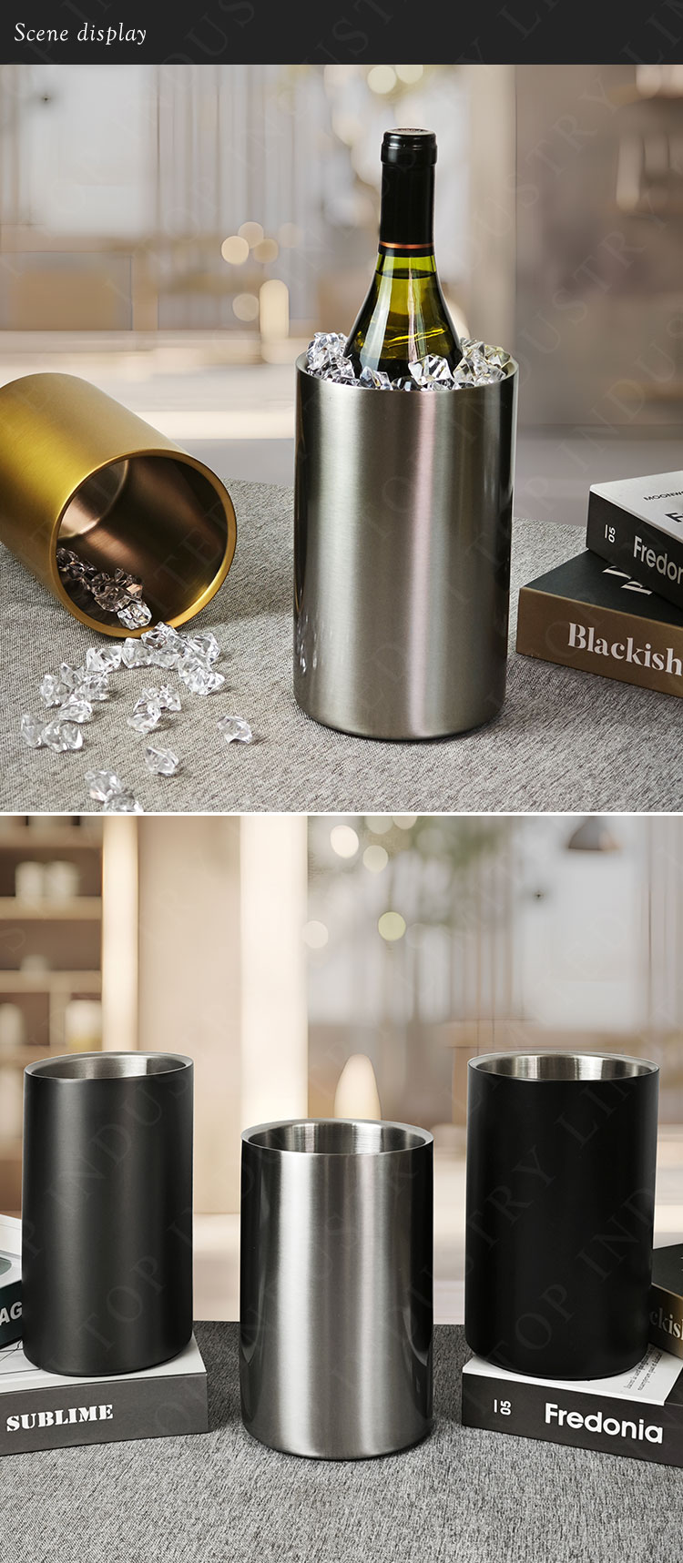 Ice Buckets Beverage Tubs