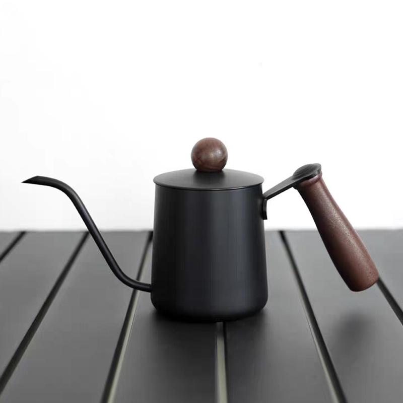 Stainless Steel 304 Drip Kettle Gooseneck Kettle Handle Drip Coffee Pot Teapot Long Spout Kettle