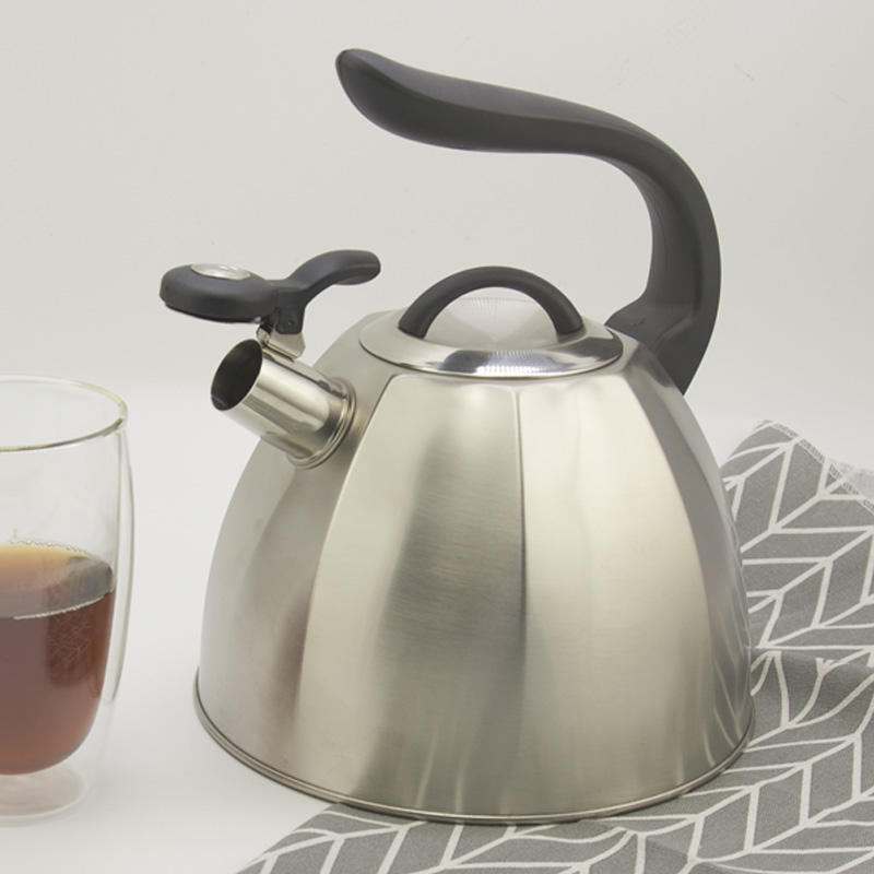 IT-CP1017 High Quality Silver Color Painting stainless steel whistling tea kettle For Promotional Gift
