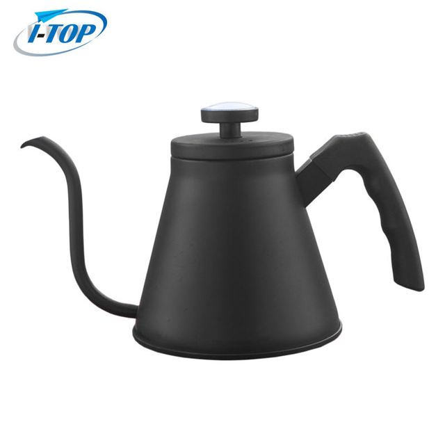 304 Stainless Steel Handle Drip Coffee Tea Pot Long Gooseneck