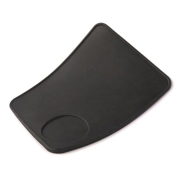 Wholesale Kitchen Accessories Black Anti-Slip Espresso Silicone coffee accessories Coffee Tamper Mat