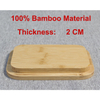 Metal Container Bin with Bamboo Wood Lid for Kitchen Metal Suger Cheese Storage Box Butter Dish