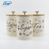 food jars glass storage blue kitchen jar set airtight food canister