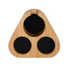 Portafilter Stander Coffee Tamper Mat Wood Holder, Coffee Tamper Holder, Wooden Coffee Holder