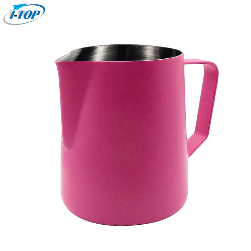 stainless steel milk pitcher