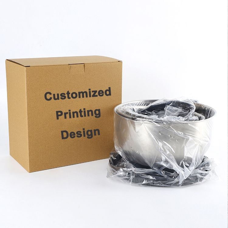 Multipurpose non slip silicone base 304 stainless steel mixing bowls with aritight lids set of 3