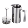 304 Grade Stainless Steel Insulated Highly polished Coffee French Press