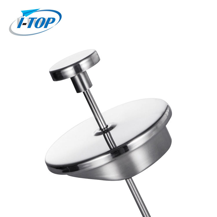 Wholesale Vacuum Double Wall Manual Stainless Steel Filter Mesh Coffee Maker French Press Coffee Pot