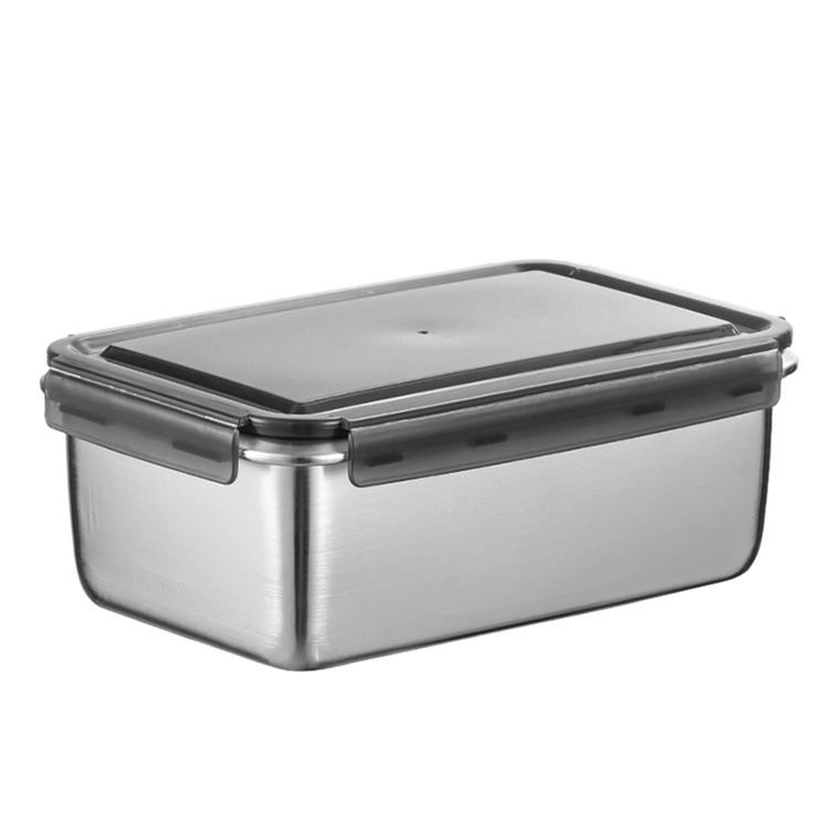 Food Grade Stainless Steel Food Container Set Launch Box for Kitchen Restaurant