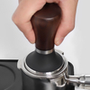 Handheld Stainless Steel Espresso Press with Wooden Handle for Coffee Grounds Coffee Tamper