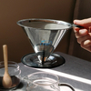  Coffee Dripper Portable Stainless Steel Coffee Dripper Mesh Filter