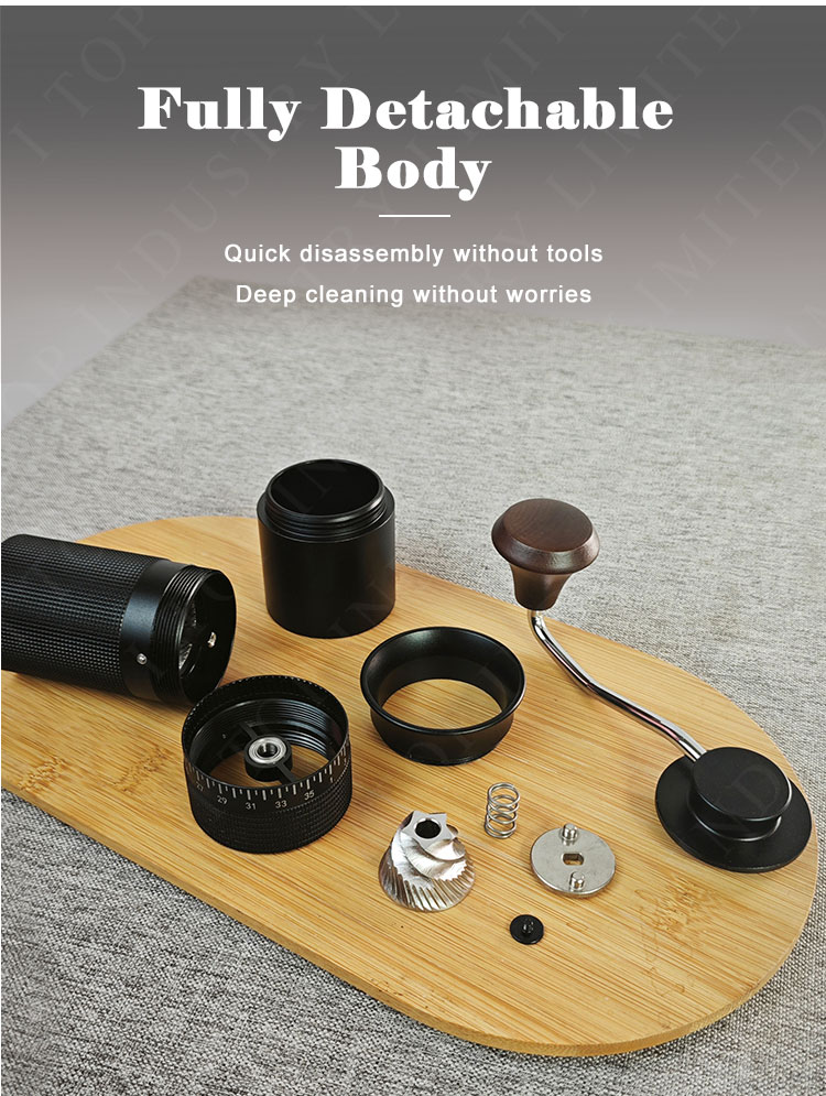 Steel Manual Coffee Bean Grinder