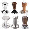 304 Stainless Steel Calibrated Espresso Tamper Coffee Powder Press 58mm With Flat Base