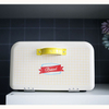Large White Farmhouse Bread Box for Kitchen Countertop