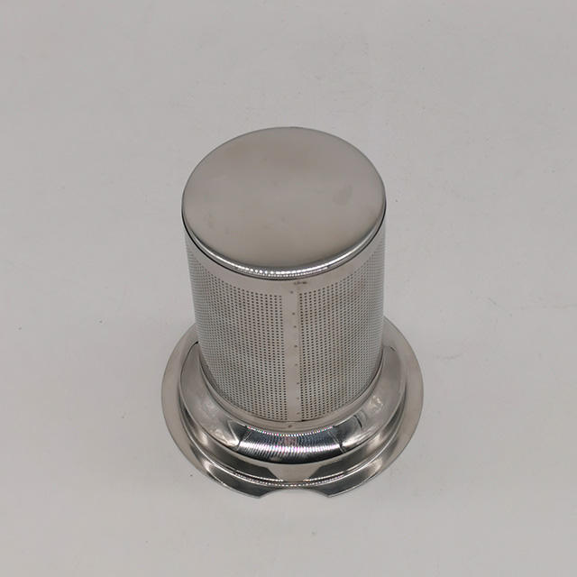Amazon Hot sale Food Grade Stainless Steel Tea Strainer for Loose Leaf