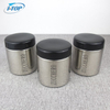 Kitchen Airtight Organizer Jars Sugar Coffee Tea Storage Container Stainless Steel Canister Set