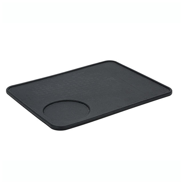 Wholesale Kitchen Accessories Black Anti-Slip Espresso Silicone coffee accessories Coffee Tamper Mat