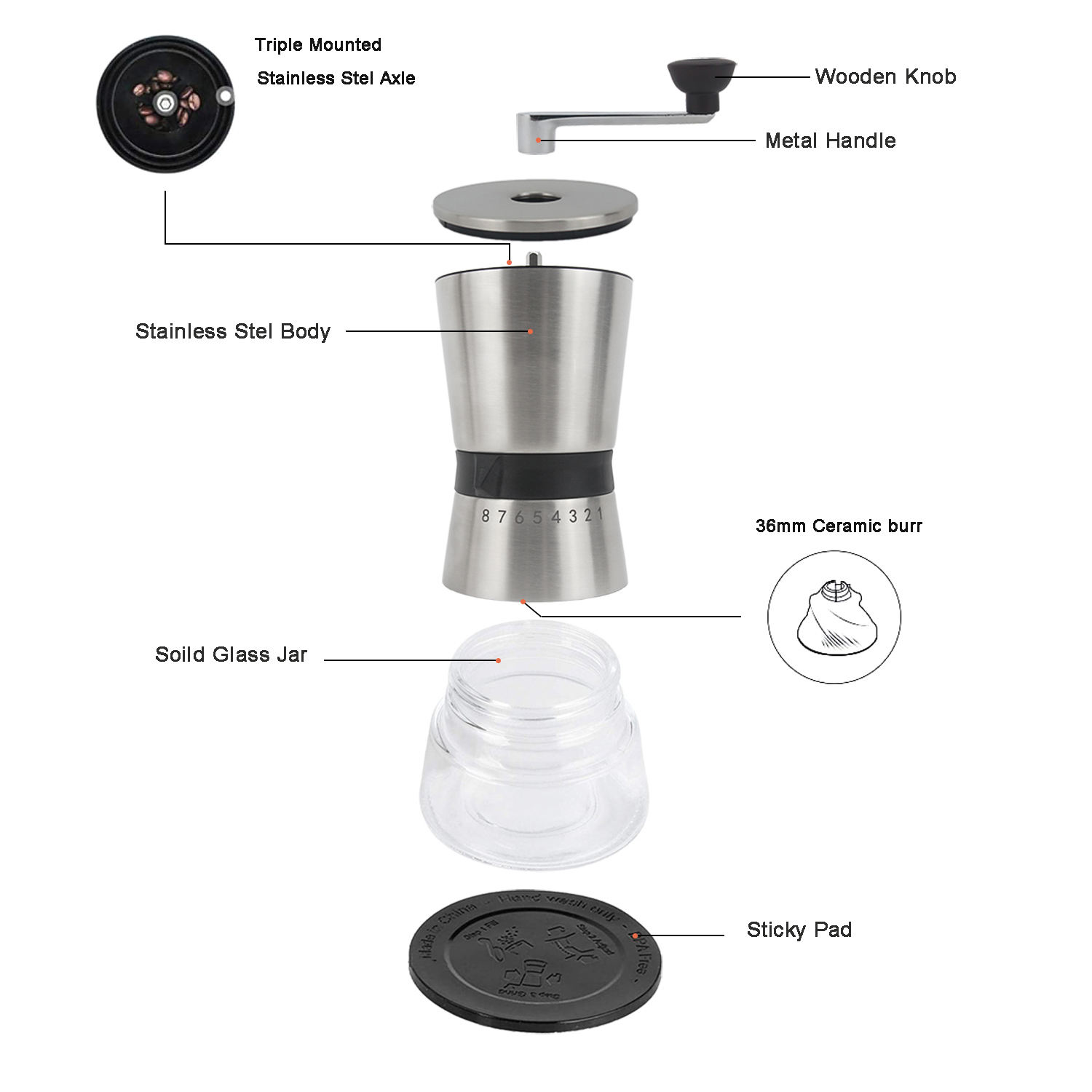 Manual Coffee Grinder