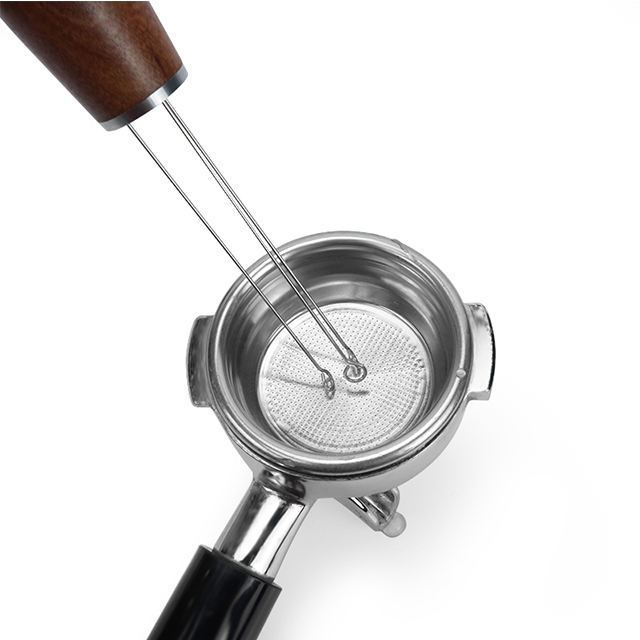 Solid Wood Needle Type Coffee Powder Distributor Wood Needle Coffee Distributor