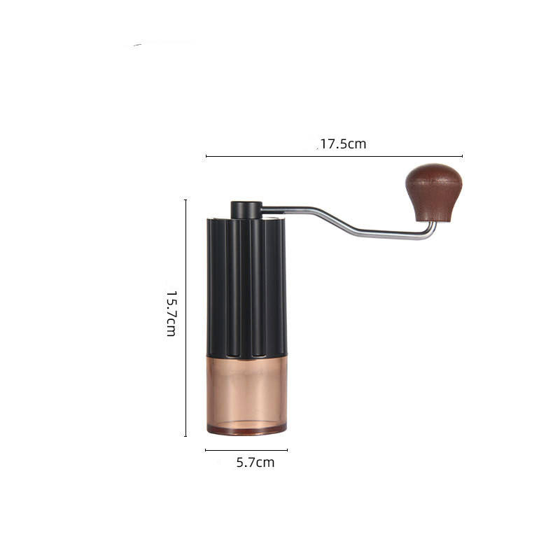 Best Manual Coffee Grinder Steel Core Burr Small Hand Coffee Grinder with Stainless Steel Conical Burr And Adjustable Setting